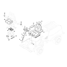 Seat and Steering Wheel spare parts