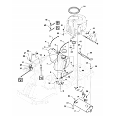 Engine - Honda spare parts