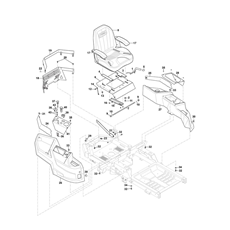 Hood, Fenders, Seat, Control Panel spare parts