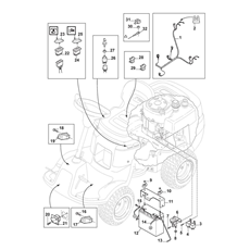 Electrical parts spare parts