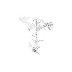 FRONT CASTER WHEELS spare parts