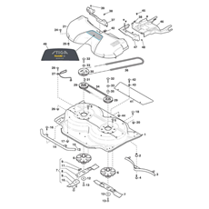 Transmission & Blades spare parts