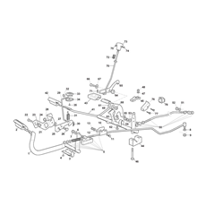 BRAKE AND GEARBOX CONTROLS - TUFF TORQ spare parts