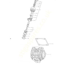 KANZAKI HYDRAULIC PUMP KPS-23ALPH PUMP ASSY-HOUSING spare parts