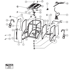 Cabin 2 spare parts