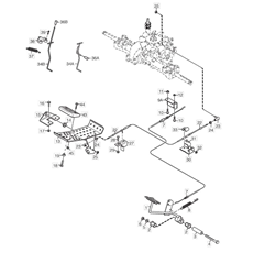 Foot Controls spare parts