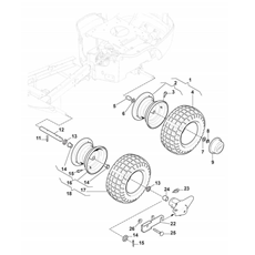 Wheels spare parts