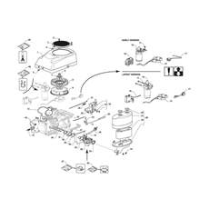 Engine - Carburettor, Air Cleaner Assy spare parts