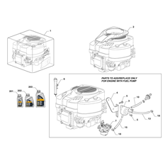 ENGINE - FUEL PUMP spare parts