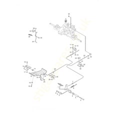 Foot controls spare parts