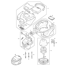 Electric Motor spare parts
