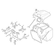 ELECTRIC BAG LIFTING & GRASS CATCHER spare parts