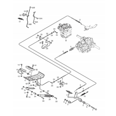 Foot Controls spare parts