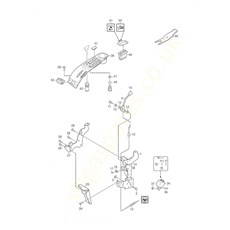 Hand controls spare parts
