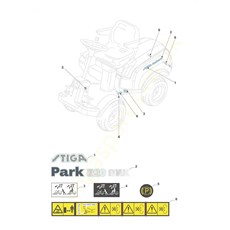 Labels spare parts