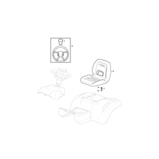 SEAT & STEERING WHEEL spare parts