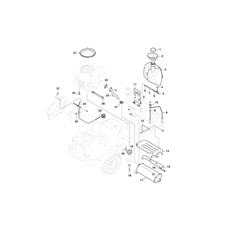 Engine - STIGA ST 450/500 spare parts