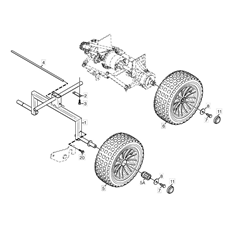 Wheels spare parts