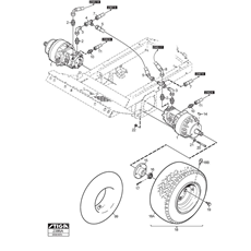 Wheel Engine-Front spare parts