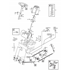 Steering spare parts