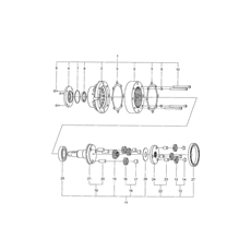 Transmission (1) spare parts