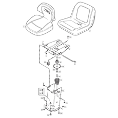 Seat spare parts