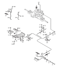 Foot Controls spare parts