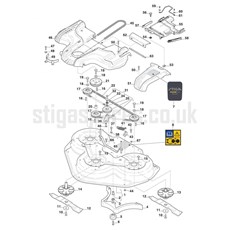 Transmission and Blades spare parts