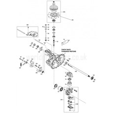 TRANSAXLE T2-AJBF-2X3C-16X1 PULLEY FAN KIT spare parts