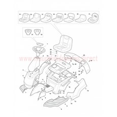 Ride-on 66 Body spare parts