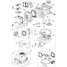 Engine - GGP TRE0701 (2) spare parts