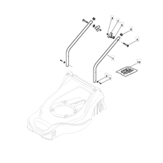 Handle, Lower Part spare parts