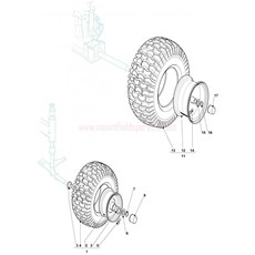 Wheels spare parts