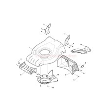 Front and Rear Conveyor Assy's spare parts