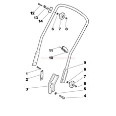 Handle, Lower Part spare parts
