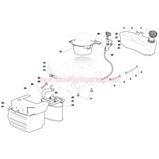 Engine GGP 12,5 - 13,5 - 14 - 14,5 - 16 HP spare parts