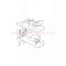 Ride-on 102-122 Blades Engagement spare parts