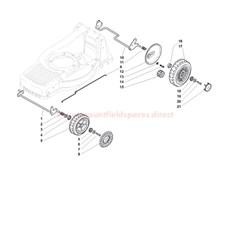 Wheel and Hub Cap spare parts
