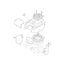 FAN COVER , AIR CLEANER spare parts