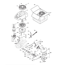 Engine - Carburettor, Air Cleaner Assy. spare parts