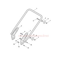 Handle, Lower Part spare parts