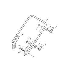 Handle Lower Part spare parts