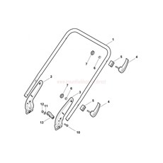 Handle, Lower Part spare parts