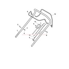 Handle, Upper Part spare parts