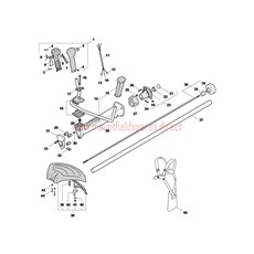 Handle-transmission spare parts