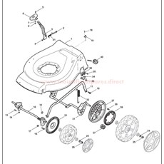 Deck And Height Adjusting spare parts