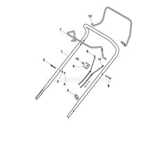 Handle, Upper Partt spare parts