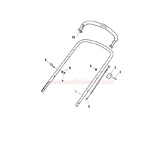 Handle, Upper Part spare parts