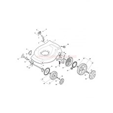 Chassis-Wheels And Height Adjusting spare parts