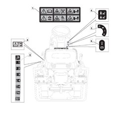 Labels spare parts